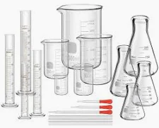 Borosilicate laboratory beaker set