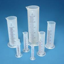 Laboratory measuring cylinder set